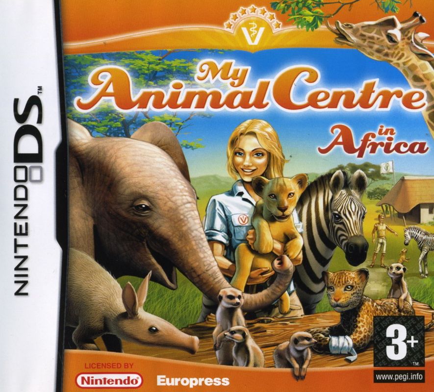 My Animal Centre in Africa box art for GameBoy Advance